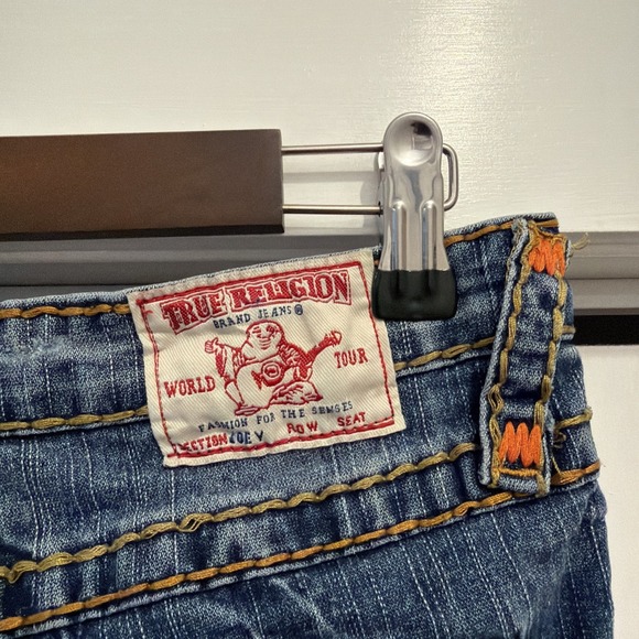 VTG Y2K True Religion Size 30 Women's JOEY Jeans 04503, MADE IN USA - Picture 3 of 9